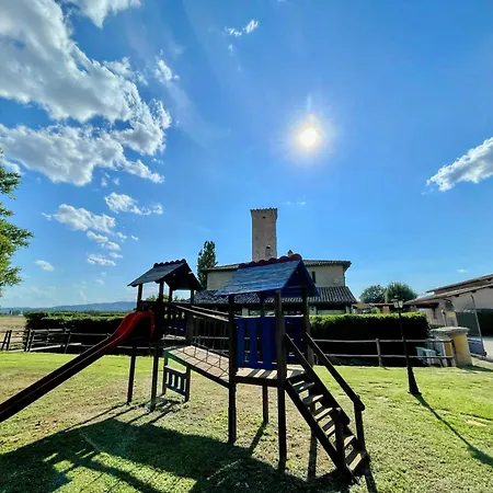 Unique With Child Activity Park, Pool And Meditation Park That Sleeps 16 וילה Limiti (Umbria)