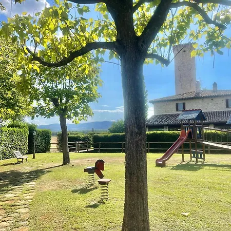 Unique With Child Activity Park, Pool And Meditation Park That Sleeps 16 Limiti (Umbria)